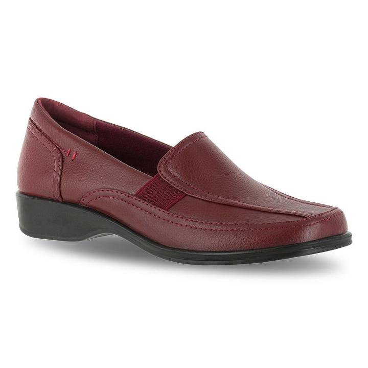 Easy Street Midge Women's Loafers, Size: 9 N, Dark Red