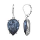 Simply Vera Vera Wang Inverted Nickel Free Blue Teardrop Earrings, Women's