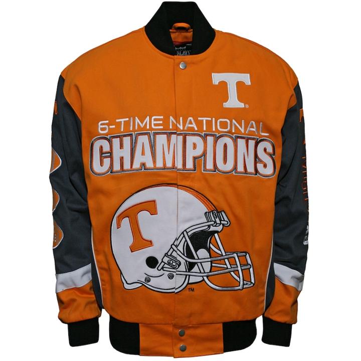 Men's Franchise Club Tennessee Volunteers Commemorative Twill Jacket, Size: Xl, Orange