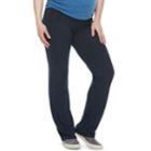 Maternity A:glow Mid Belly Panel Lounge Pants, Women's, Size: Xs Maternity, Dark Blue