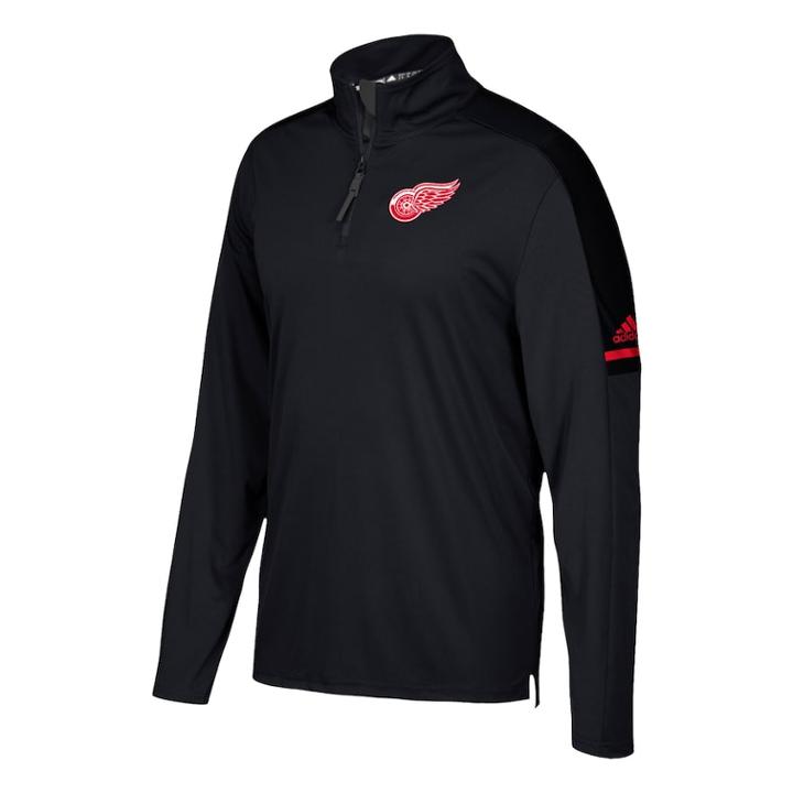 Men's Adidas Detroit Red Wings Authentic Pro Pullover, Size: Xl, Black