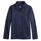 Boys 8-20 Tek Gear&reg; Thermal Fleece Quarter-zip Top, Size: Xl(18/20), Dark Blue