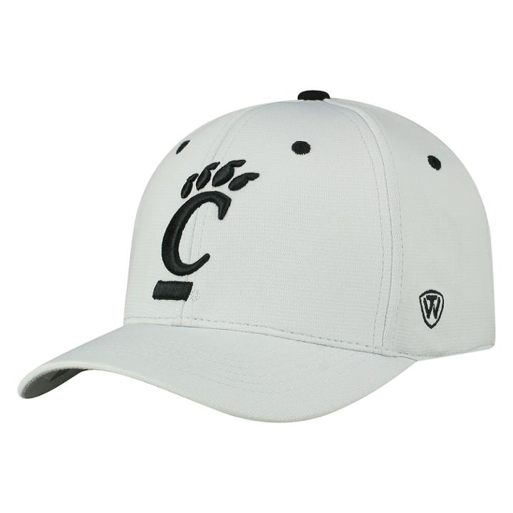Adult Top Of The World Cincinnati Bearcats High Power Cap, Men's, Light Grey