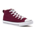 Women's Converse Chuck Taylor All Star Street Mid Sneakers, Size: 9, Brt Red