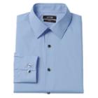 Men's Apt. 9&reg; Slim-fit Stretch Spread-collar Dress Shirt, Size: 15-34/35, Med Blue