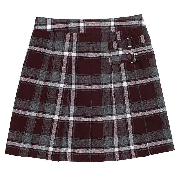 Girls 4-20 & Plus Size French Toast School Uniform Pleated Plaid Skort, Girl's, Size: 6, Red Other