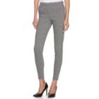 Women's Elle&trade; Pull-on Ponte Skinny Pants, Size: Large, Black