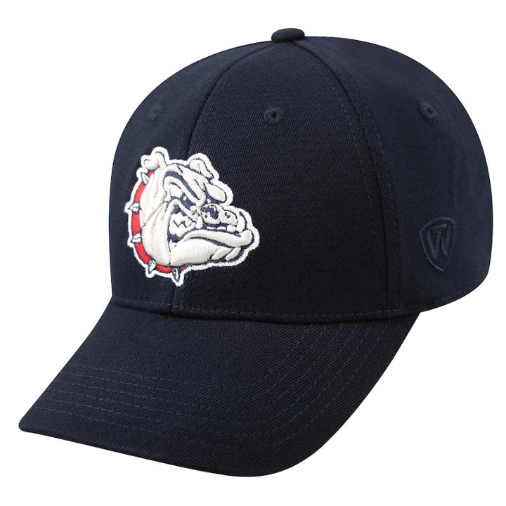 Adult Top Of The World Gonzaga Bulldogs One-fit Cap, Men's, Blue (navy)