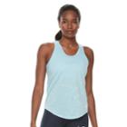 Women's Nike 10k Jacquard Running Tank, Size: Medium, Light Blue