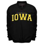 Men's Franchise Club Iowa Hawkeyes Members Windbreaker Pullover, Size: 3xl, Black
