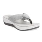 Clarks Cloudsteppers Arla Glison Women's Ortholite Sandals, Size: Medium (7), Med Grey