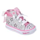 Skechers Twinkle Toes Shuffles Fancy Fave Toddler Girls' Light-up Shoes, Size: 5 T, Dark Blue