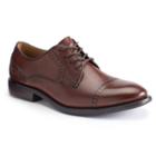 Chaps Buckner Men's Cap Toe Dress Shoes, Size: Medium (13), Med Red