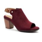 Croft & Barrow&reg; Sabrina Women's High Heel Mules, Size: Medium (9), Red