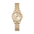 Seiko Women's Crystal Stainless Steel Watch - Sur728, Gold