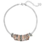 Dana Buchman Multi Ring Collar Necklace, Women's, Multicolor