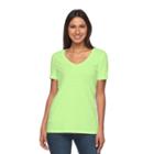 Women's Sonoma Goods For Life&trade; Slubbed V-neck Tee, Size: Small, Lt Green