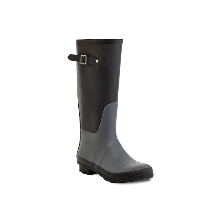 Henry Ferrera Royal Mile Women's Water-resistant Rain Boots, Size: 8, Black