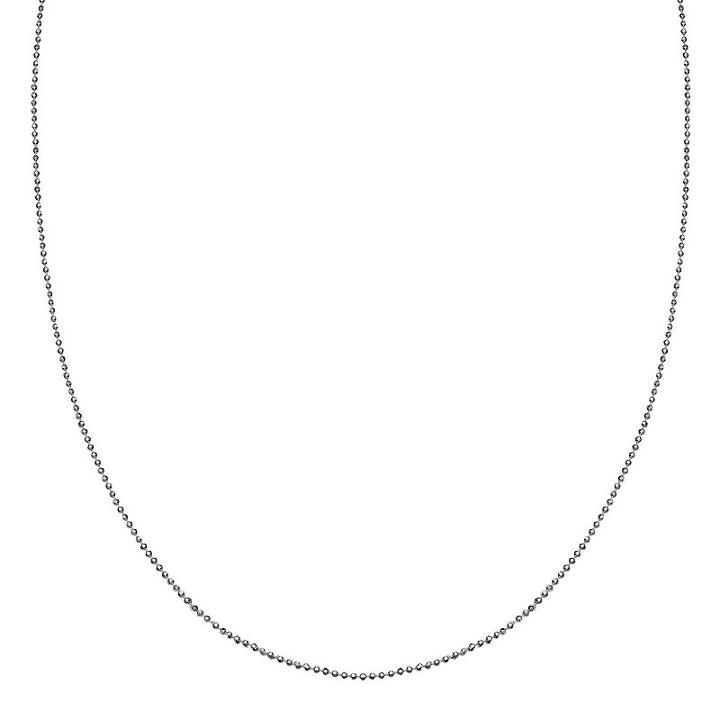 Primrose Sterling Silver Bead Chain Necklace - 20 In, Women's, Size: 20, Grey