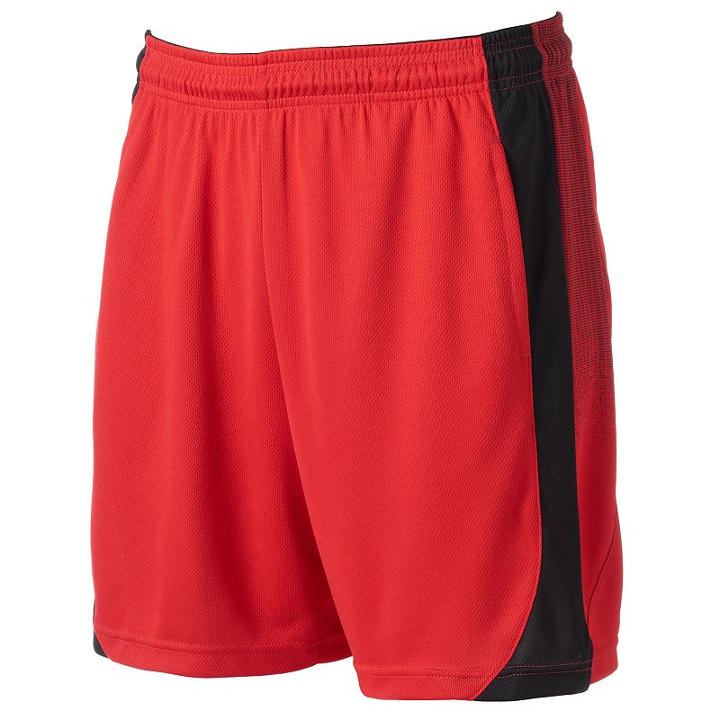 Men's Tek Gear&reg; Quantum Basketball Shorts, Size: Xxl, Med Red