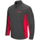 Men's Campus Heritage Rutgers Scarlet Knights Plow Pullover Jacket, Size: Large, Grey (charcoal)