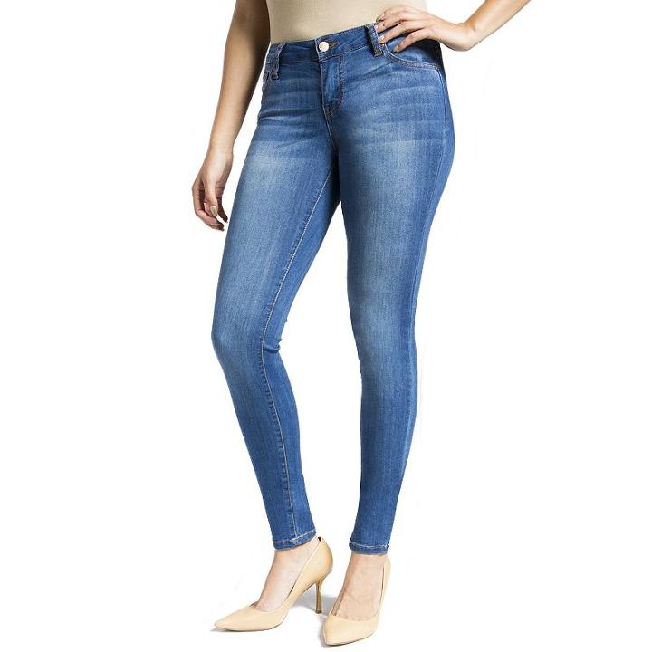 Juniors' Crave Skinny Jeans, Girl's, Size: 11, Med Blue