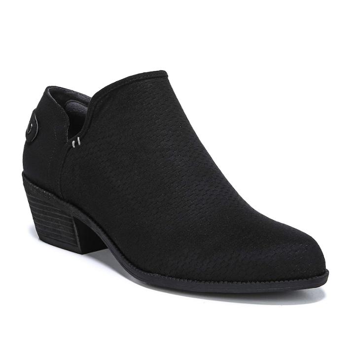 Dr. Scholl's Better Women's Ankle Boots, Size: Medium (8), Black