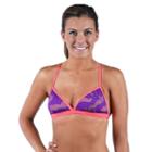 Women's Dolfin Bellas Reversible Triangle Bikini Top, Size: Xl, Light Pink