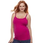 Maternity A:glow Nursing Cami, Women's, Size: L-mat, Dark Pink