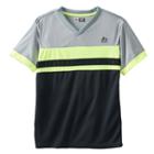 Boys 8-20 Rbx Chest-stripe Tee, Boy's, Size: Xl(18/20), Dark Grey