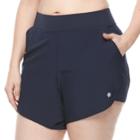 Plus Size Tek Gear&reg; Multi-purpose Workout Shorts, Women's, Size: 3xl, Blue