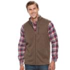 Big & Tall Croft & Barrow&reg; Classic-fit Outdoor Fleece Vest, Men's, Size: Xxl Tall, Brown