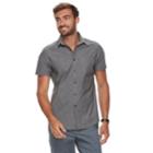 Men's Marc Anthony Slim-fit Stretch Button-down Shirt, Size: Large, Med Grey