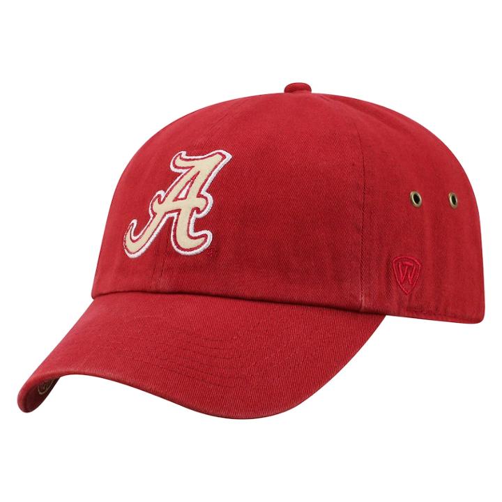 Adult Top Of The World Alabama Crimson Tide Reminant Cap, Men's, Med Red