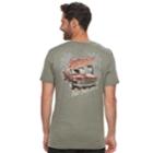 Men's Cotton Links American Performance Shop Car Graphic Tee, Size: Xxl, Dark Green
