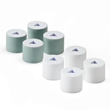 Emjoi Micro-nail 8-pk. Replacement Rollers Set, White