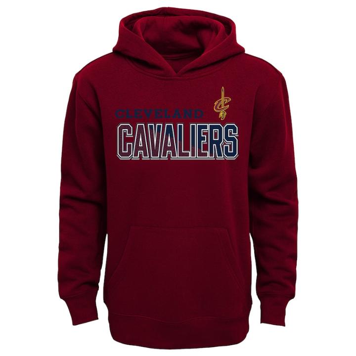 Boys 4-7 Cleveland Cavaliers Promo Hoodie, Size: L 7, Dark Red