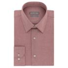 Men's Geoffrey Beene Slim-fit Stretch Flex Point-collar Dress Shirt, Size: M 36/37, Brt Red