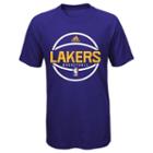 Boys 8-20 Adidas Los Angeles Lakers Climalite Practice Tee, Boy's, Size: Small, Purple