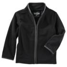 Boys 4-12 Oshkosh B'gosh&reg; Fleece Zip Jacket, Size: 4, Black