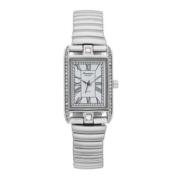 Precision By Gruen Women's Crystal Accent Expansion Watch, Size: Medium, Grey