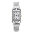 Precision By Gruen Women's Crystal Accent Expansion Watch, Size: Medium, Grey