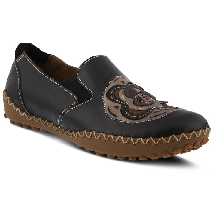 L'artiste By Spring Step Sandee Women's Flats, Size: 37, Black
