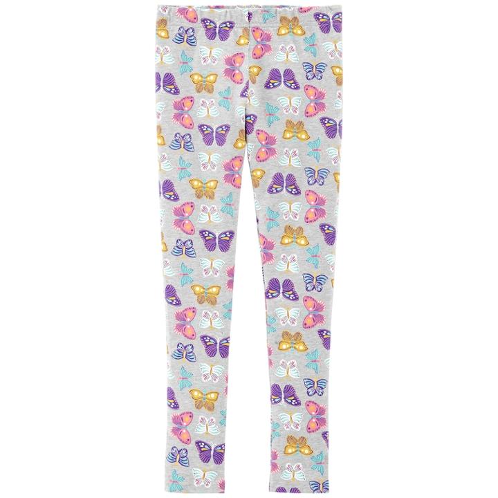 Girls 4-14 Carter's Butterfly Print Leggings, Size: 8