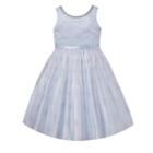 Girls Plus Size American Princess Rhinestone Embellished Dress, Size: 12 1/2, Blue Other