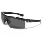 Men's Under Armour Core 2.0 Storm Polarized Semirimless Wrap Sunglasses, Grey