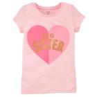 Girls 4-8 Carter's Printed Graphic Tee, Size: 6-6x, Pink