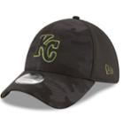 Adult New Era Kansas City Royals 39thirty Memorial Day Flex-fit Cap, Men's, Size: Medium/large, Black