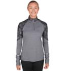 Women's Skechers Distance 1/4 Zip Pullover, Size: Small, Grey
