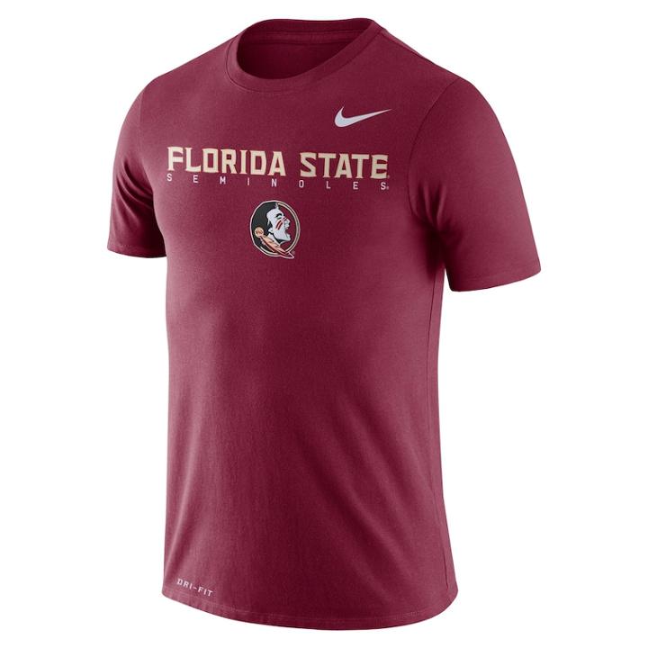 Men's Nike Florida State Seminoles Facility Tee, Size: Medium, Red